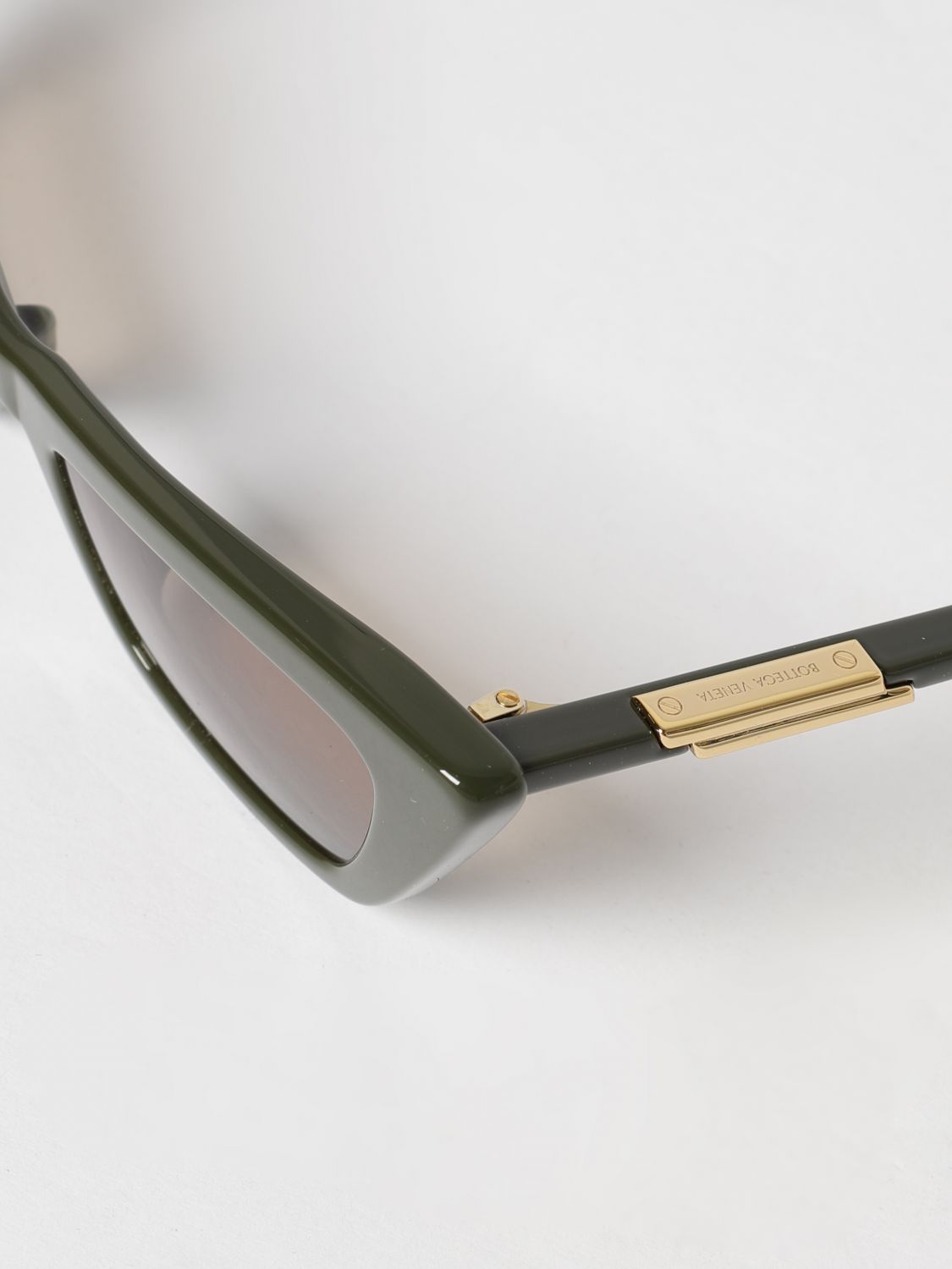Bottega Veneta Sunglasses Woman Green BOTTEGA VENETA