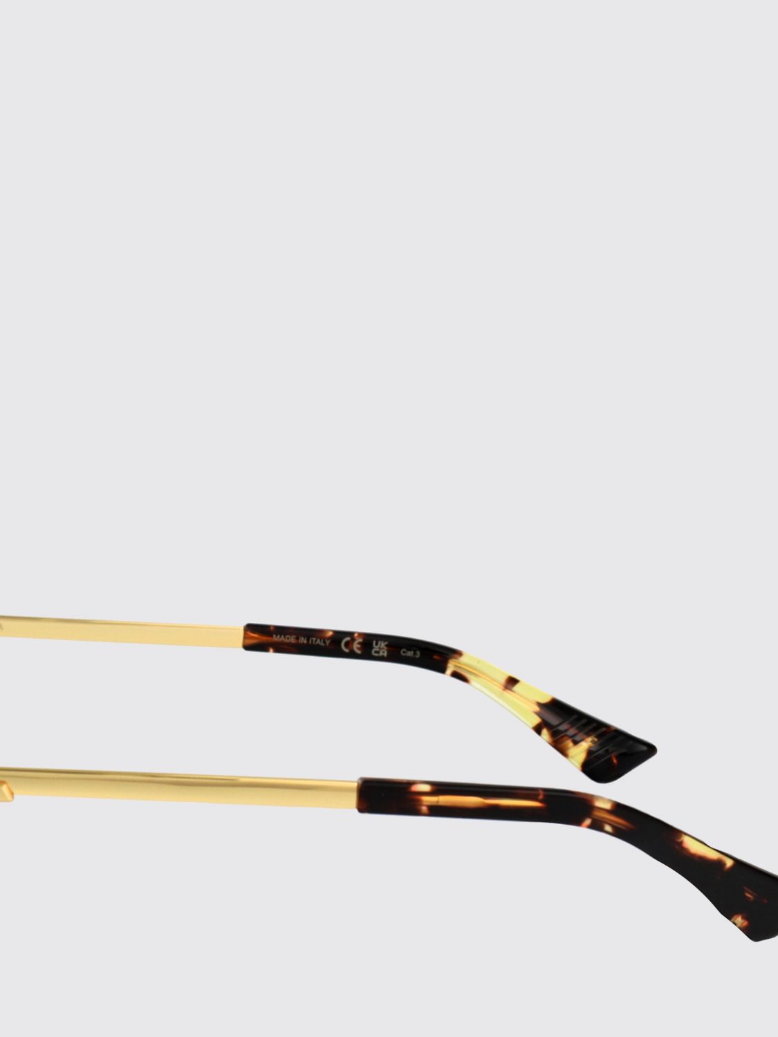 Bottega Veneta Sunglasses Men Gold BOTTEGA VENETA