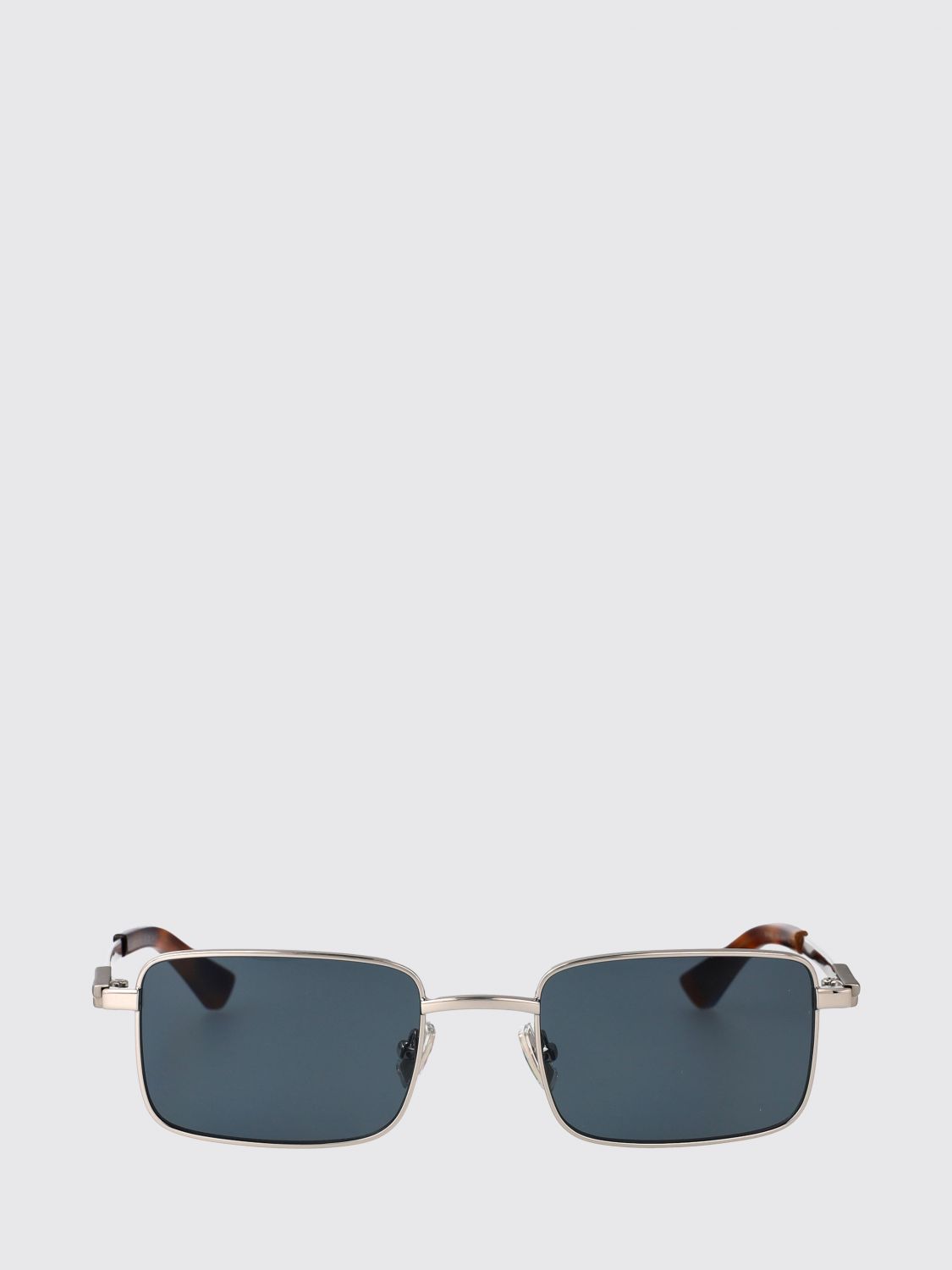 Bottega Veneta Sunglasses Men Silver BOTTEGA VENETA
