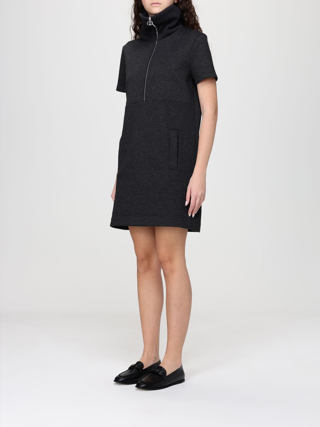 Gucci Dress Woman Grey GUCCI