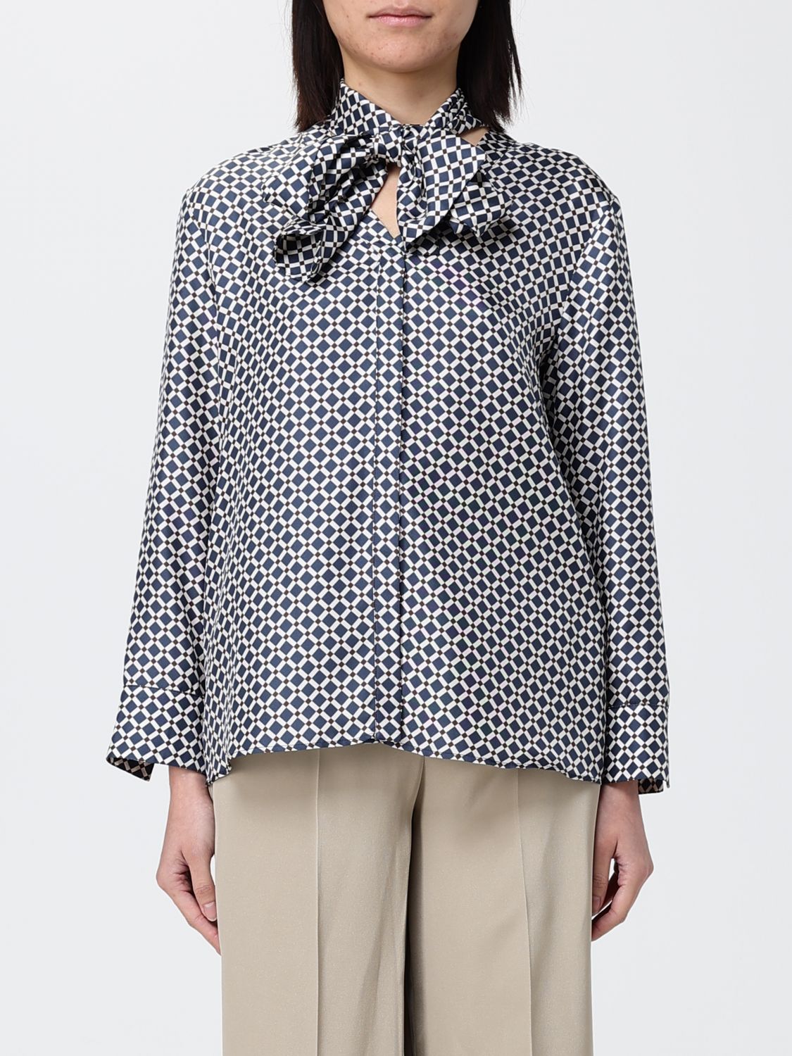 Max Mara Shirt Woman Blue MAX MARA