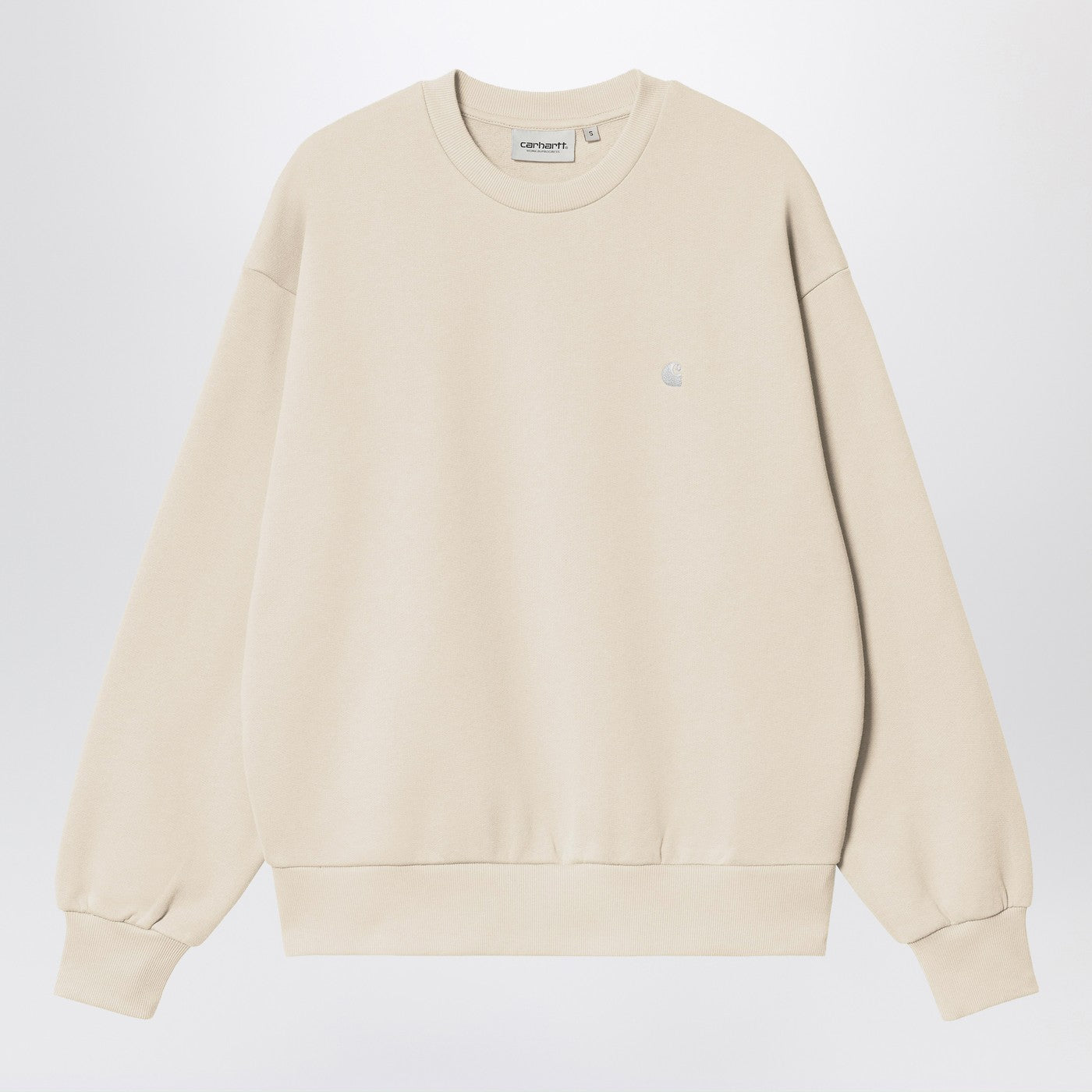 Carhartt Wip Casey Sweatshirt Natural/Silver Women Carhartt WIP