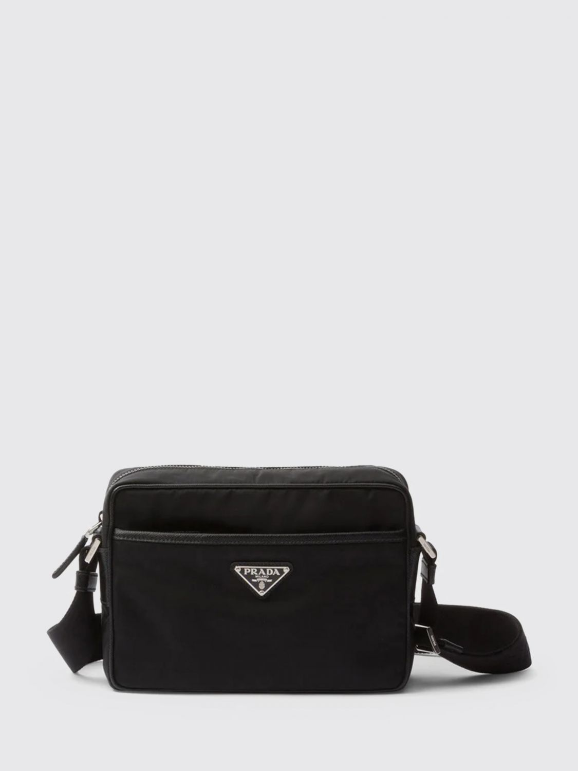 Prada Shoulder Bag Men Black PRADA