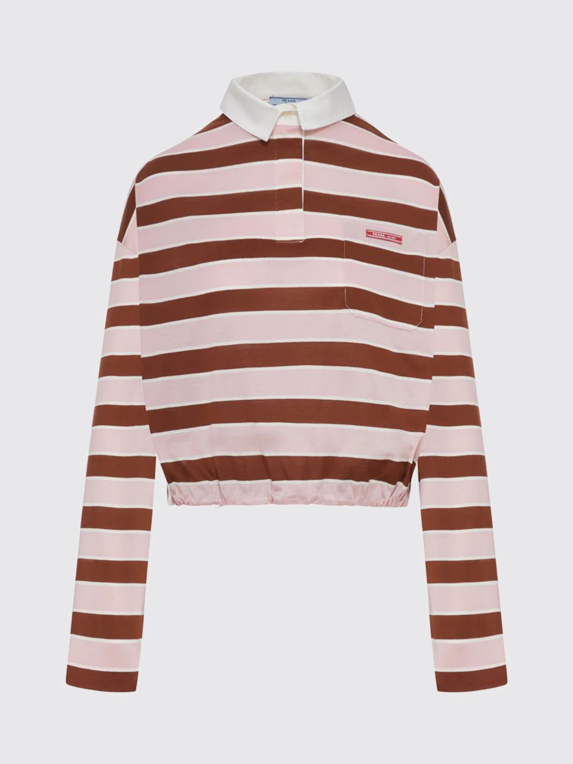 Prada Polo Shirt Woman Pink PRADA