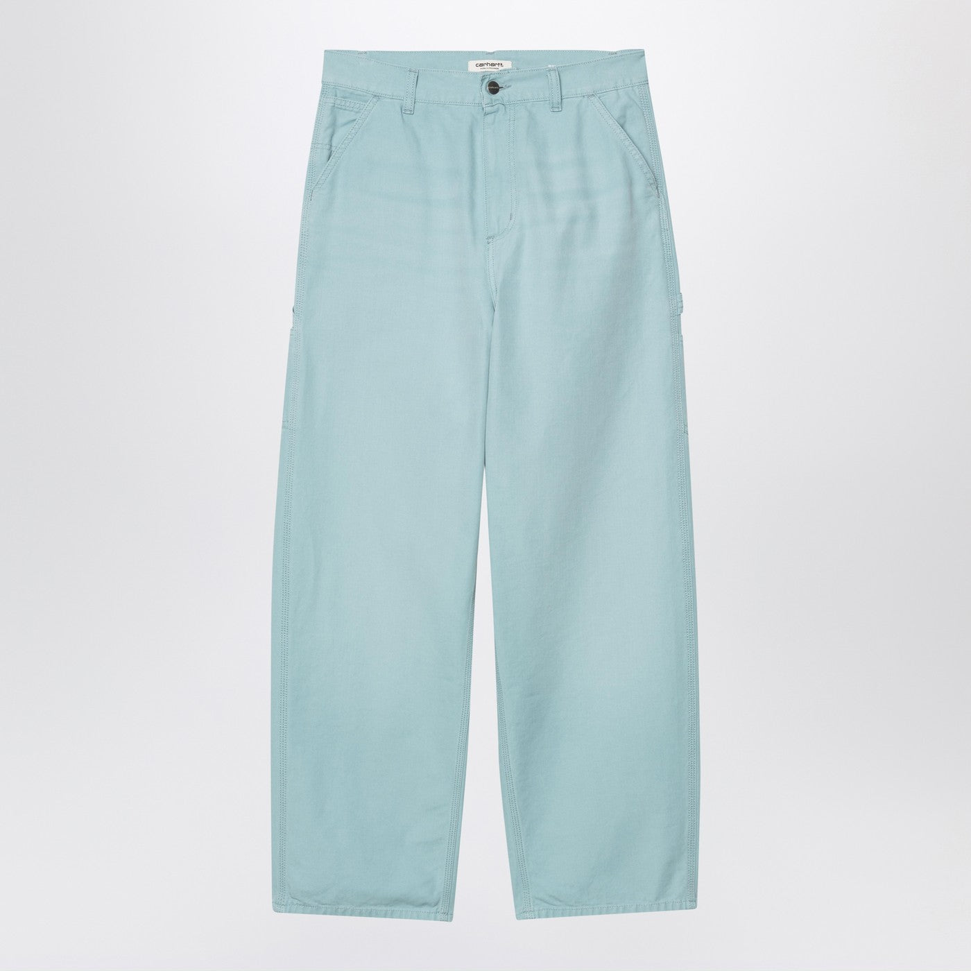 Carhartt Wip Brandon Single Knee Pant Tourmaline/Stone Canvas Women Carhartt WIP