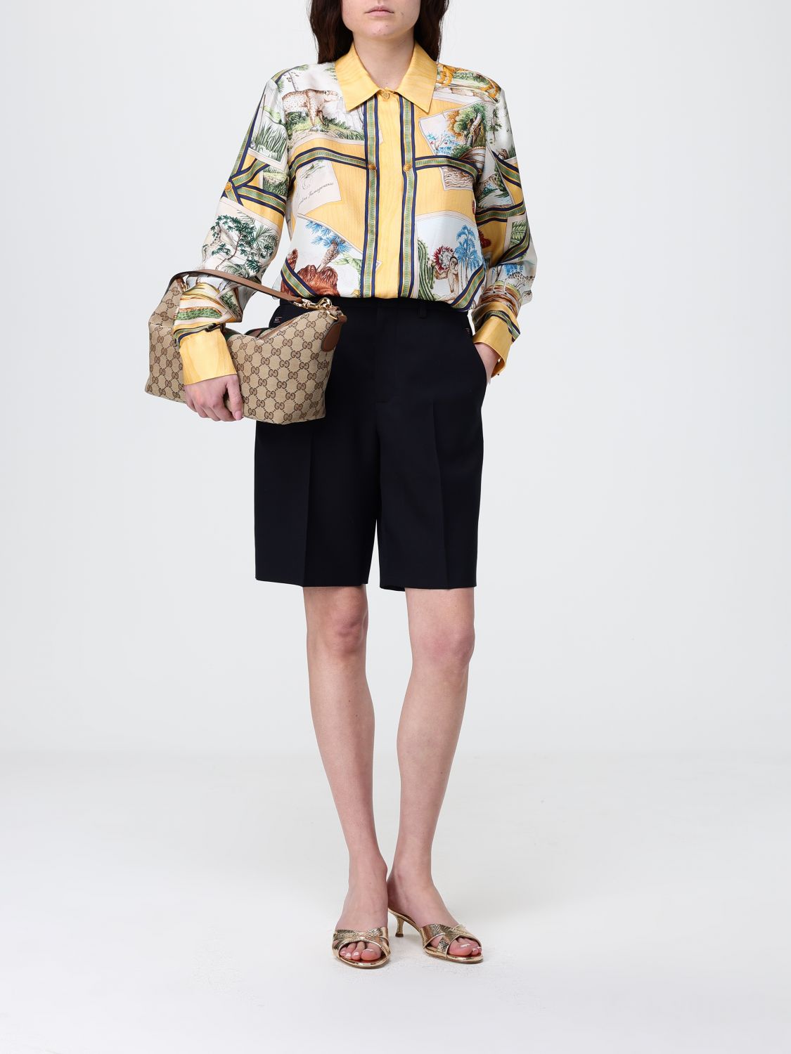 Gucci Shirt Woman Yellow GUCCI
