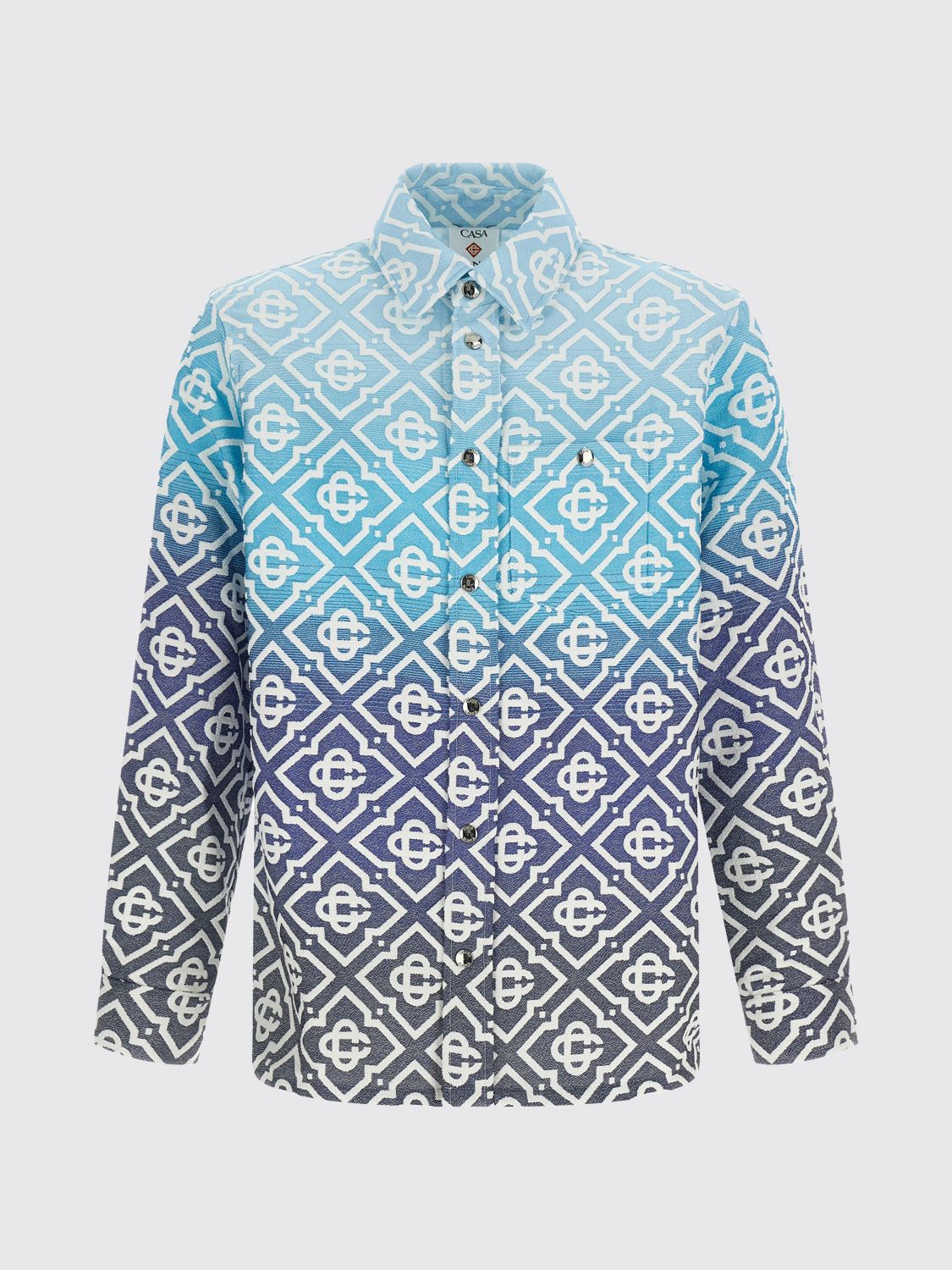 Casablanca Women Shacket 'Monogram Gradient Jacquard' CASABLANCA