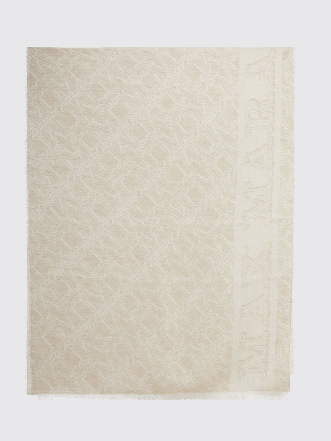 Max Mara Scarf Woman Beige MAX MARA