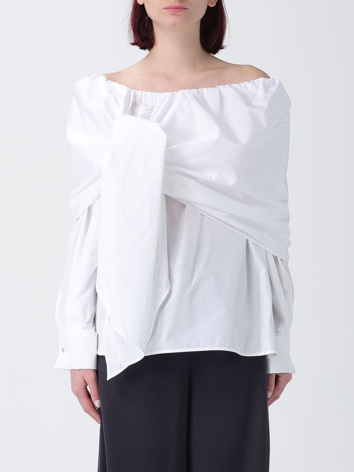 Max Mara Top Woman White MAX MARA