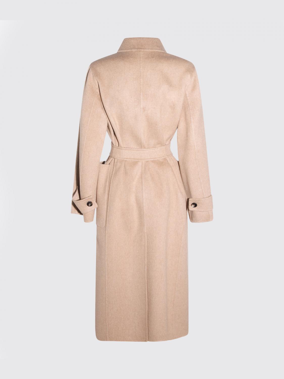 Max Mara Coat Woman Brown MAX MARA