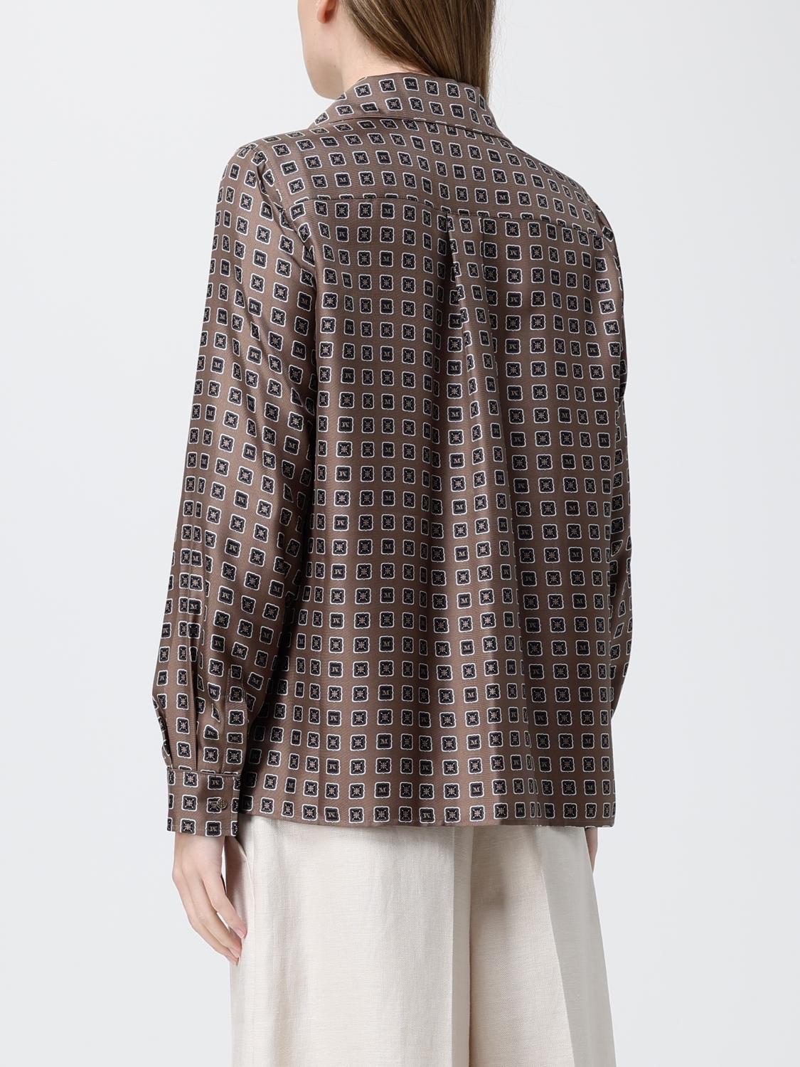 Max Mara Shirt Woman Mud MAX MARA