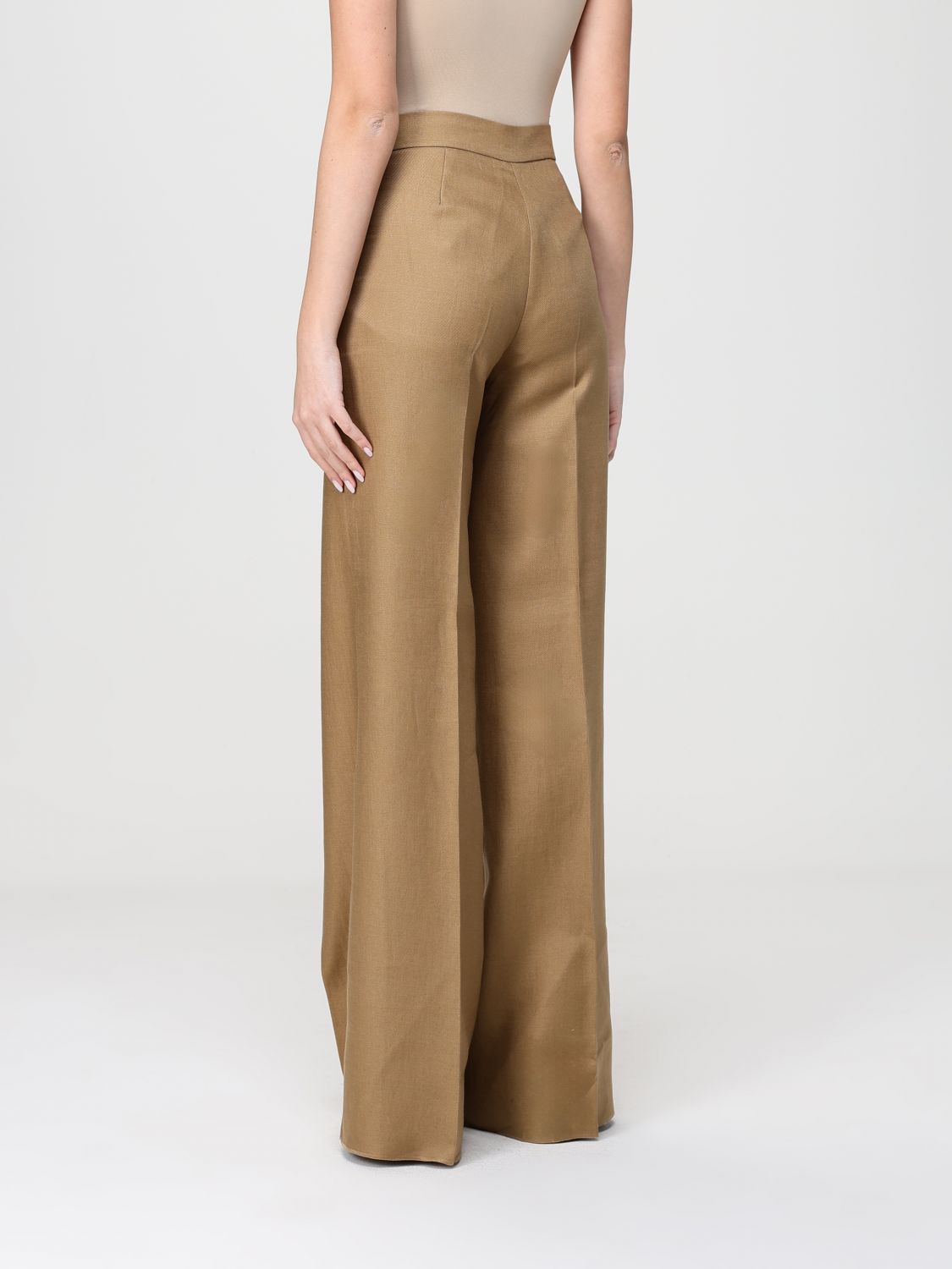 Max Mara Shorts Woman Beige MAX MARA