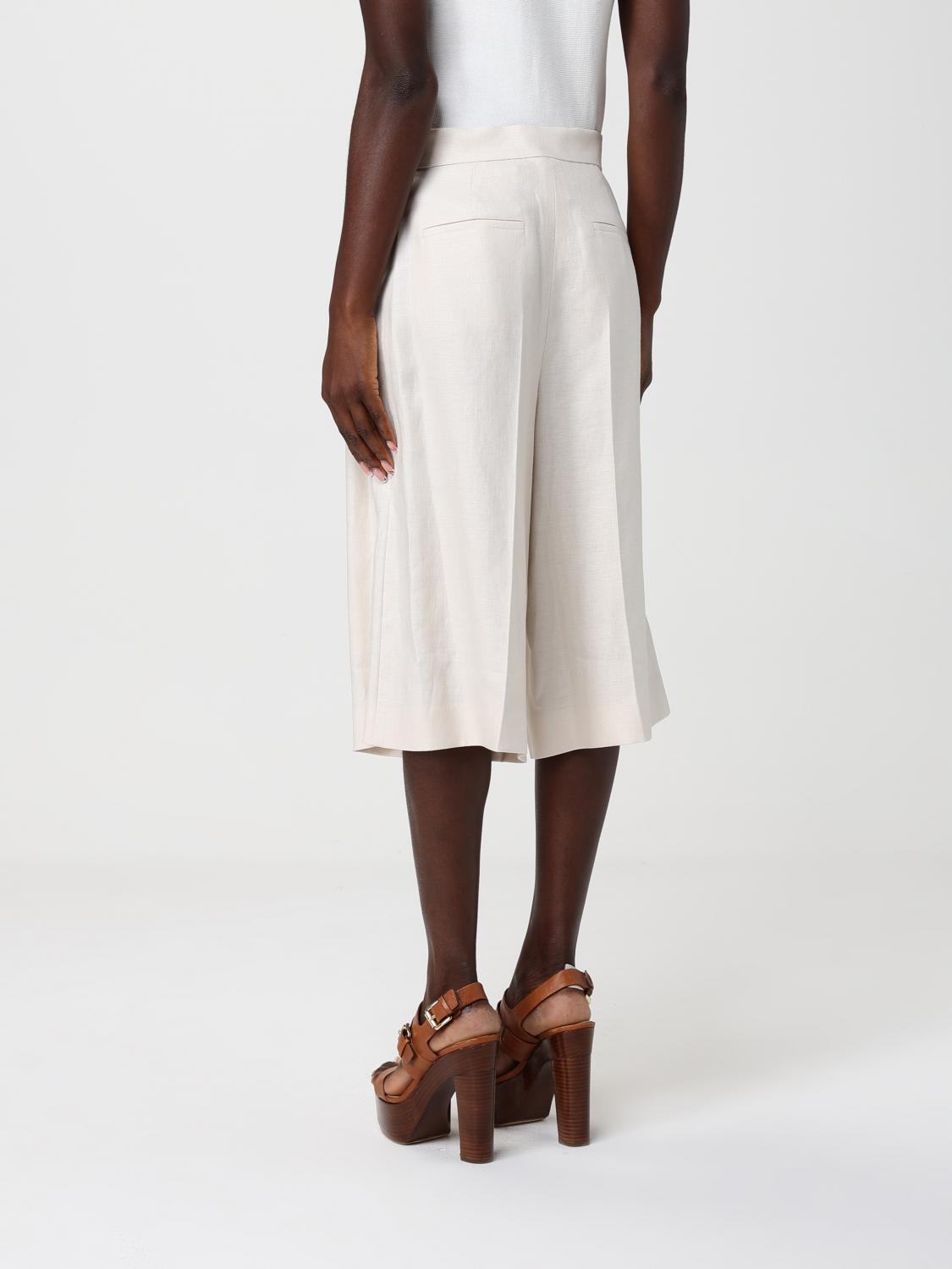 Max Mara Shorts Woman Cream MAX MARA