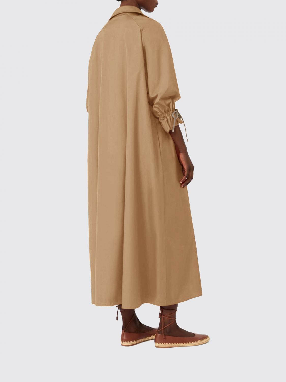 Max Mara Dress Woman Beige MAX MARA