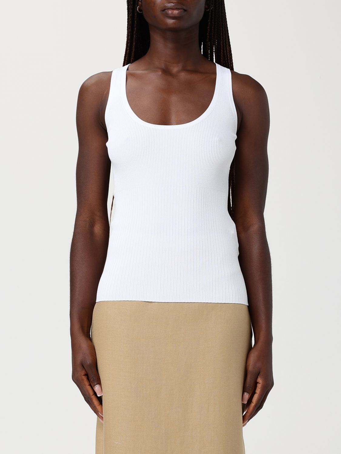 Max Mara Top Woman White MAX MARA