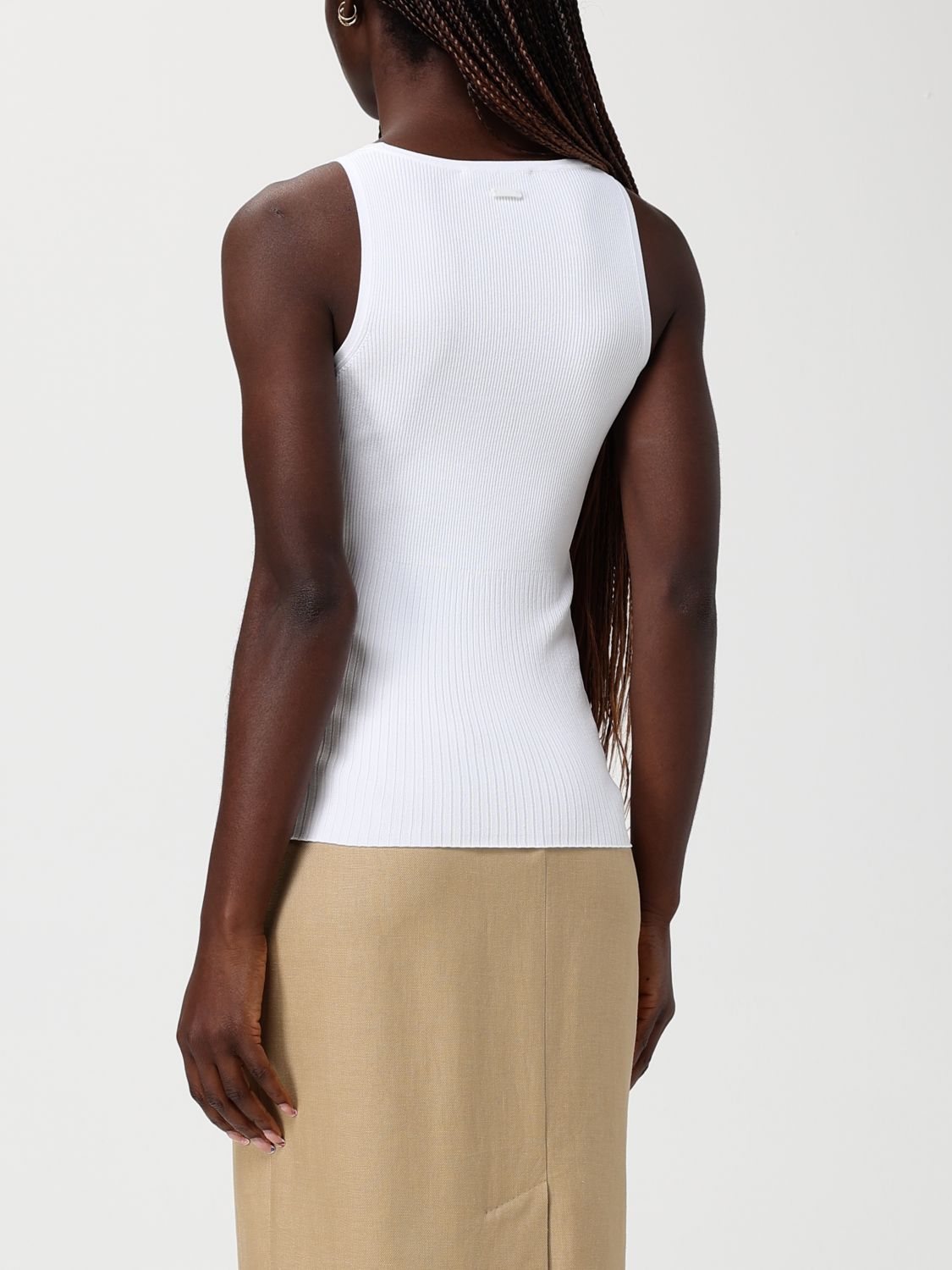 Max Mara Top Woman White MAX MARA