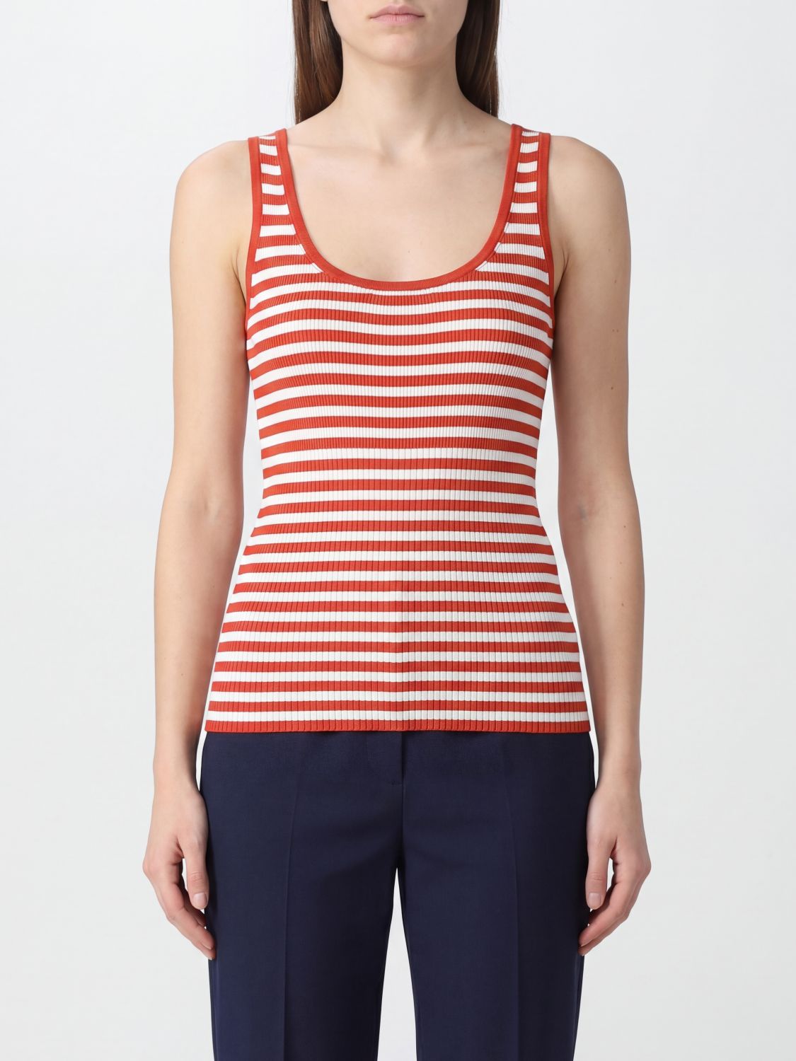 Max Mara Top Woman White 1 MAX MARA
