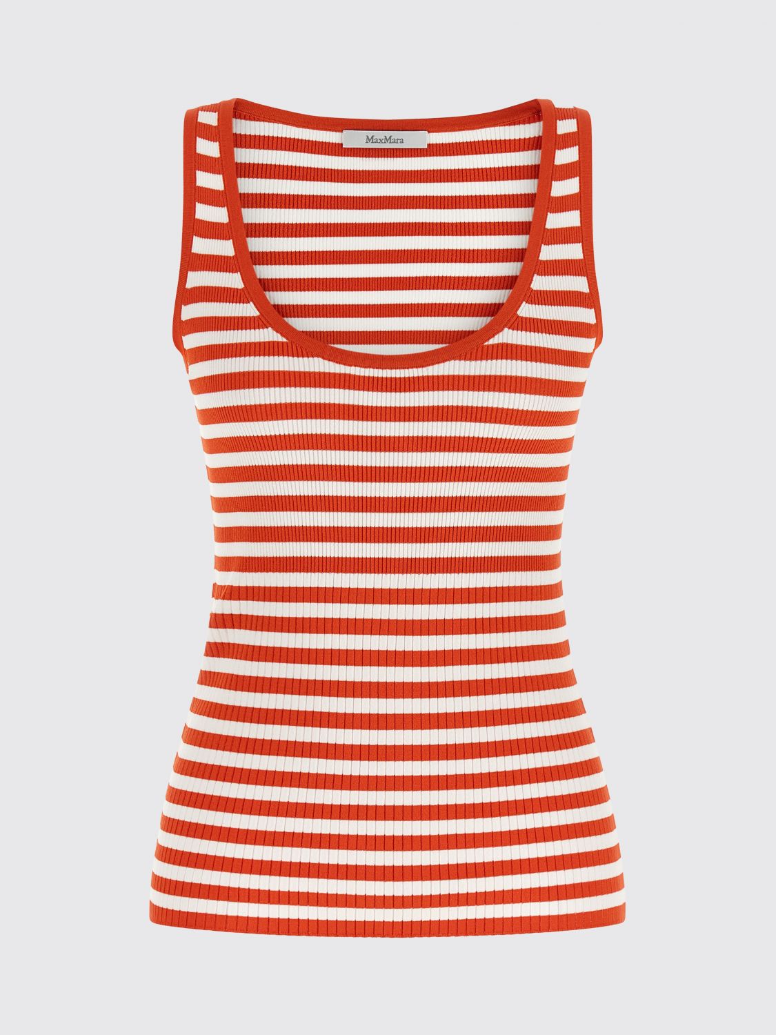 Max Mara Top Woman White 1 MAX MARA
