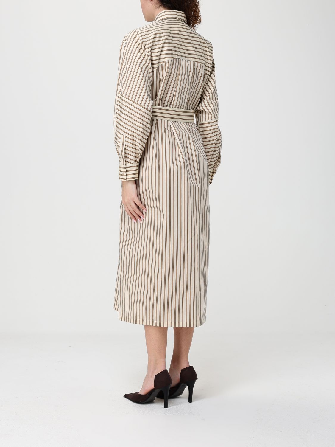 Max Mara Dress Woman Beige MAX MARA