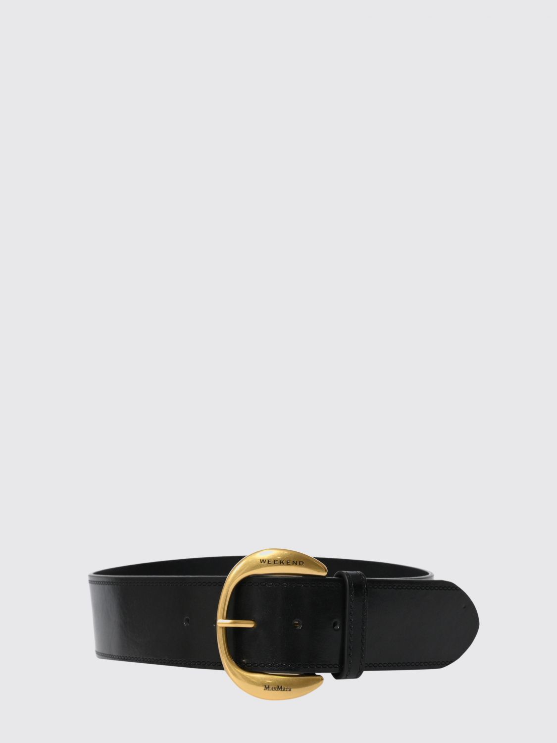 Weekend Max Mara Belt Woman Black WEEKEND MAX MARA