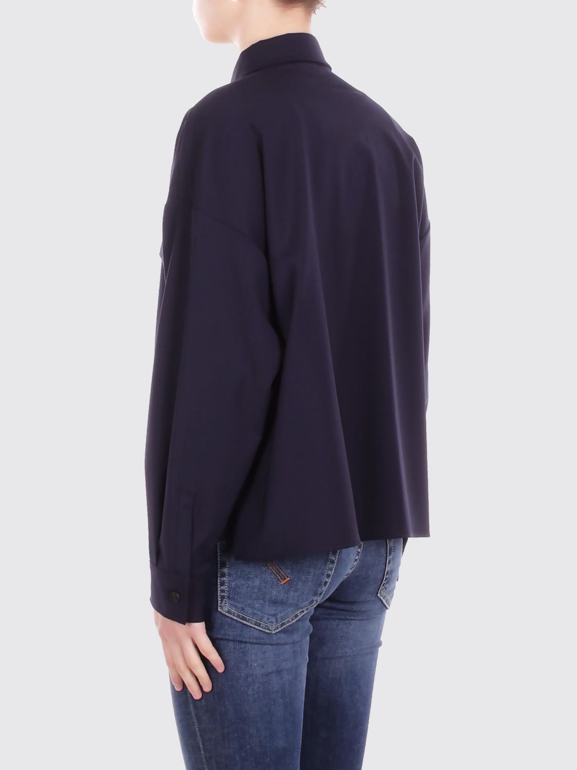 Weekend Max Mara Jacket Woman Blue WEEKEND MAX MARA