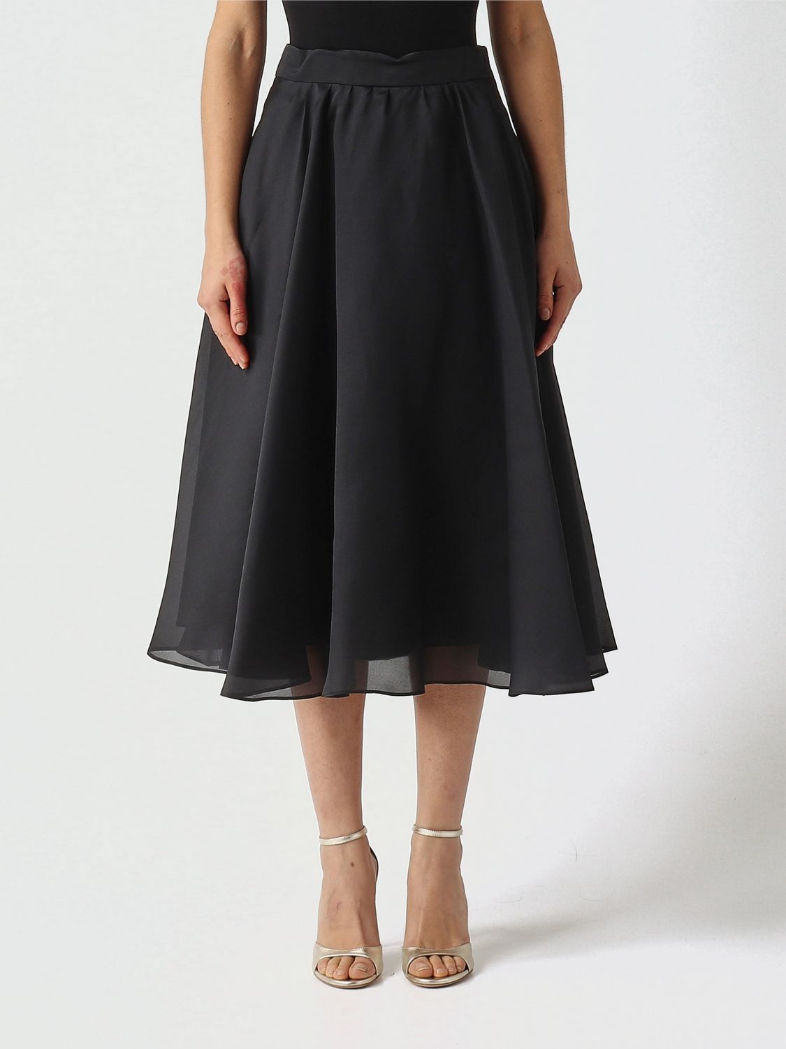 Max Mara Studio Skirt Woman Black MAX MARA STUDIO