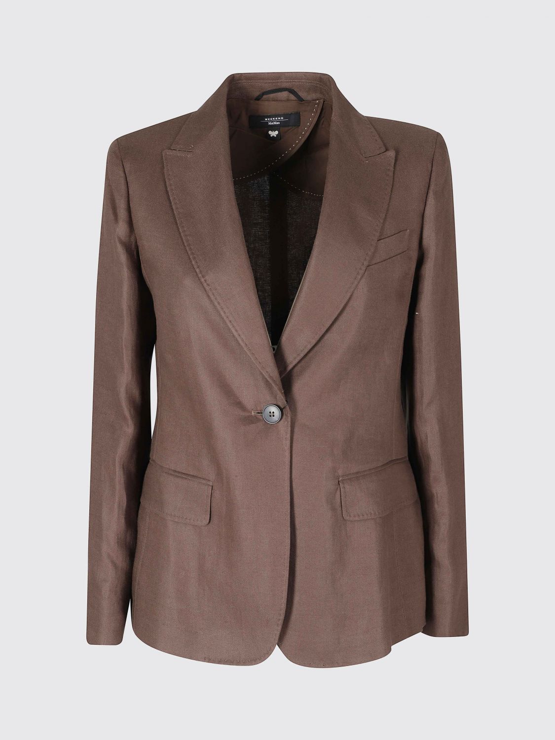 Weekend Max Mara Jacket Woman Brown WEEKEND MAX MARA