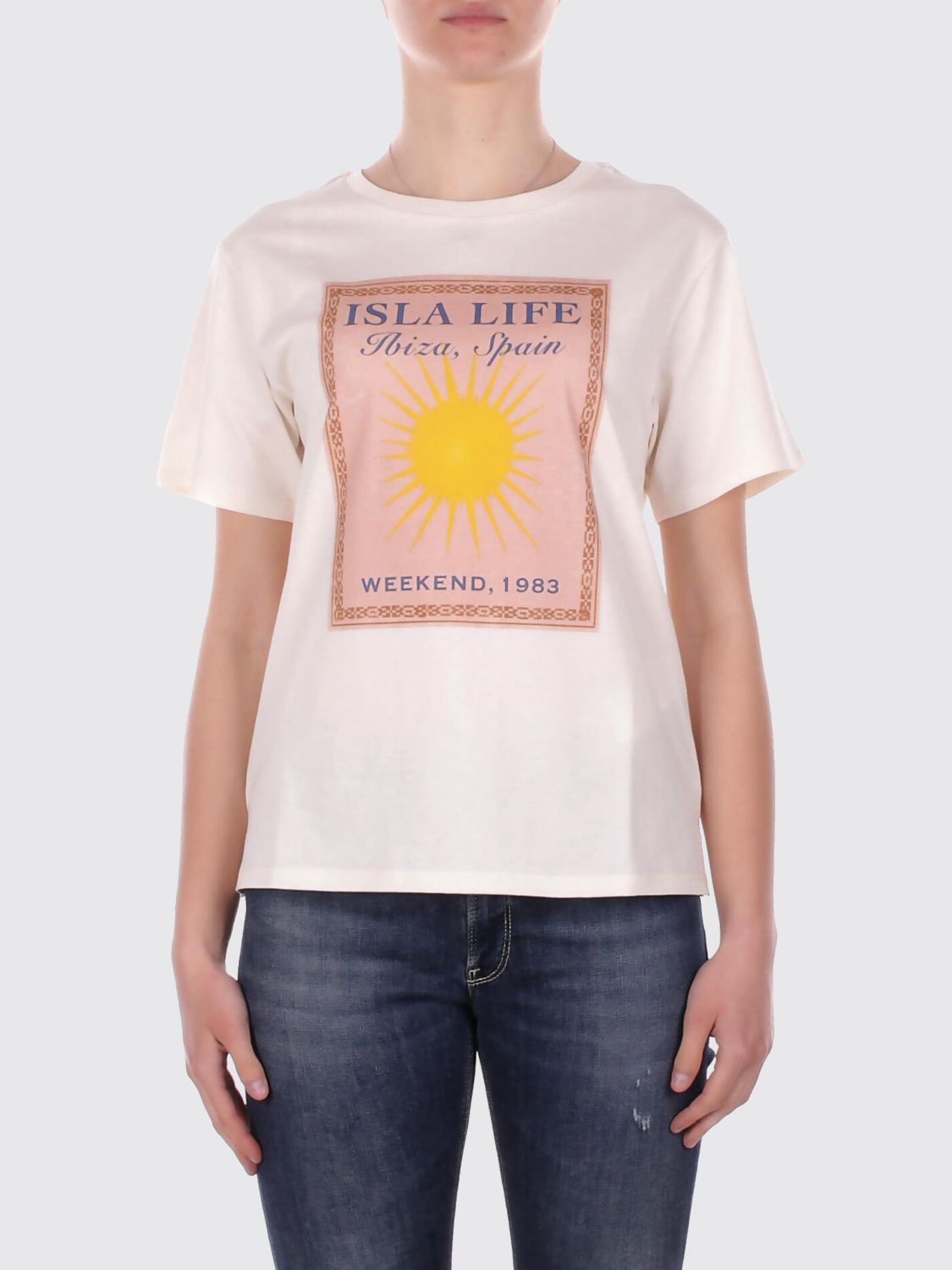 Weekend Max Mara T-Shirt Woman Beige WEEKEND MAX MARA