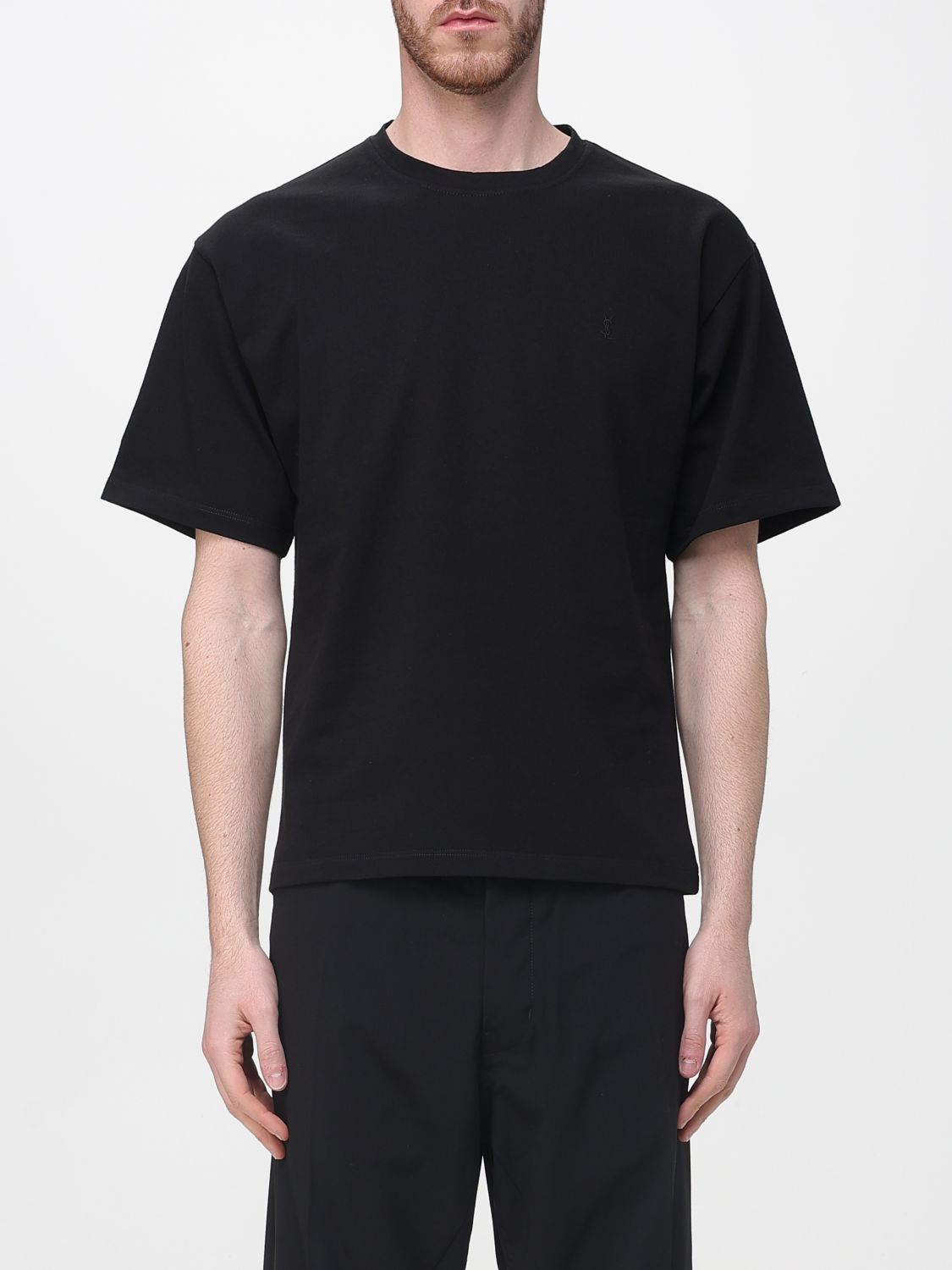 Saint Laurent T-Shirt Men Black SAINT LAURENT