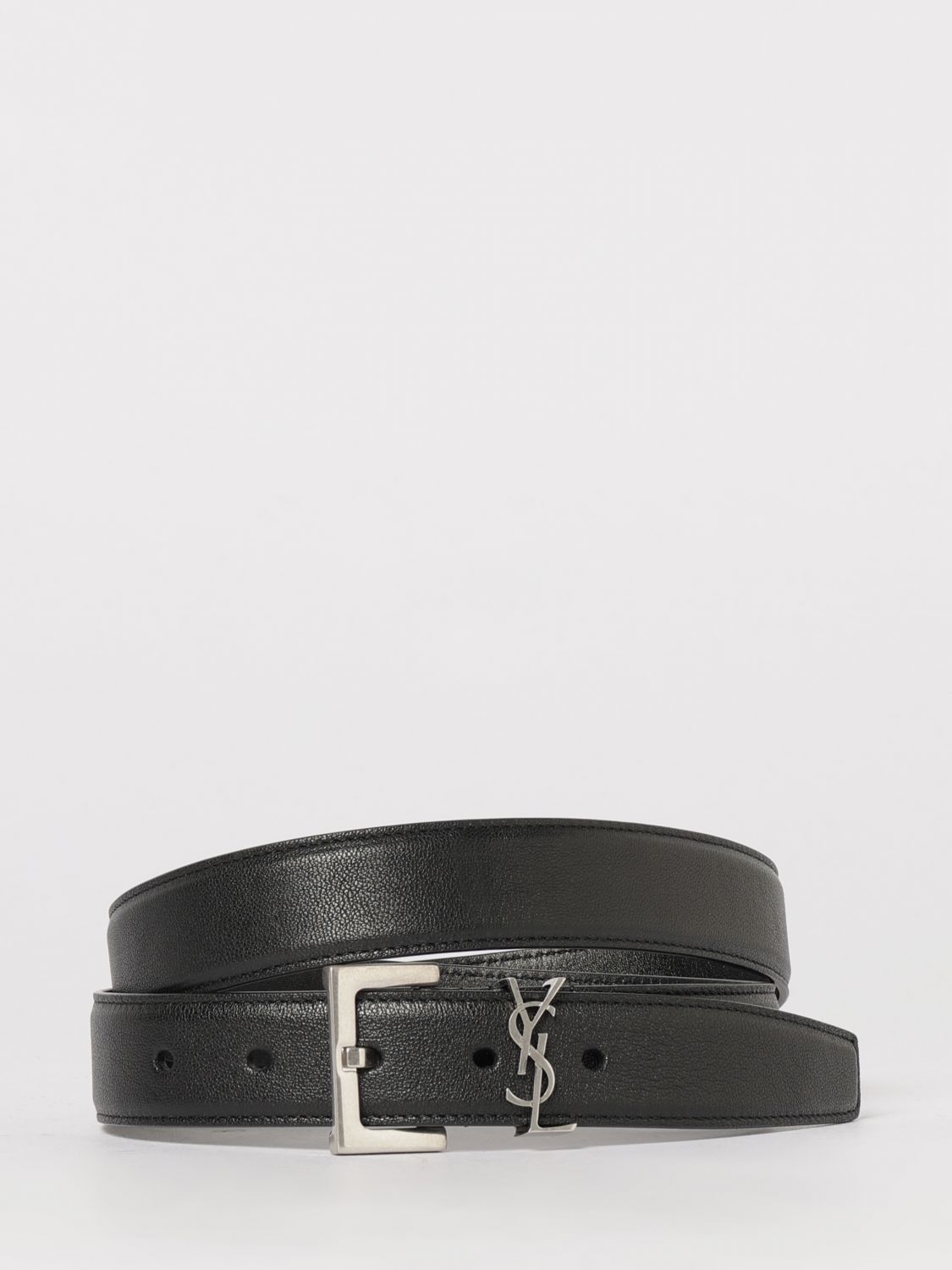 Saint Laurent Belt Men Black