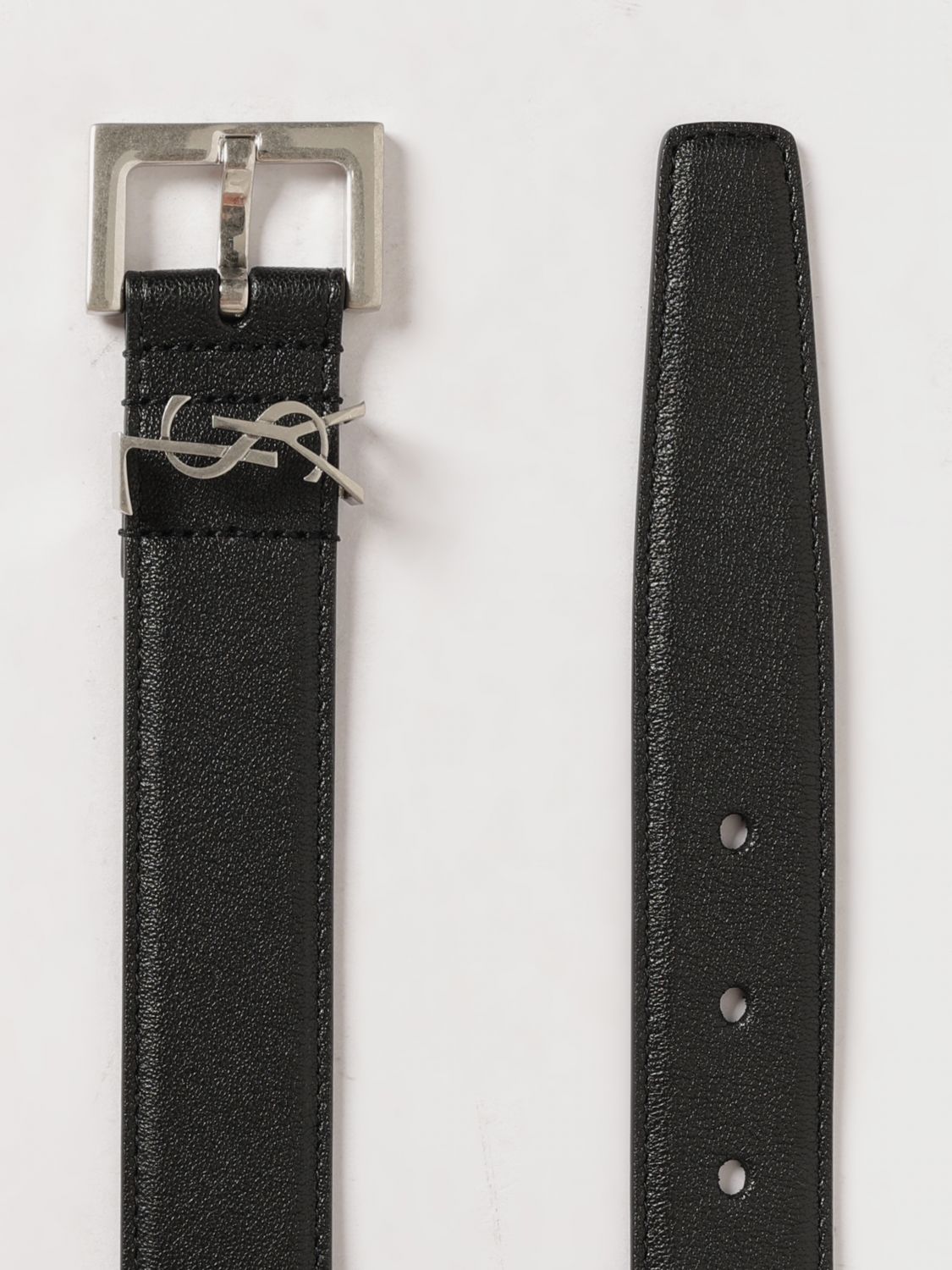 Saint Laurent Belt Men Black