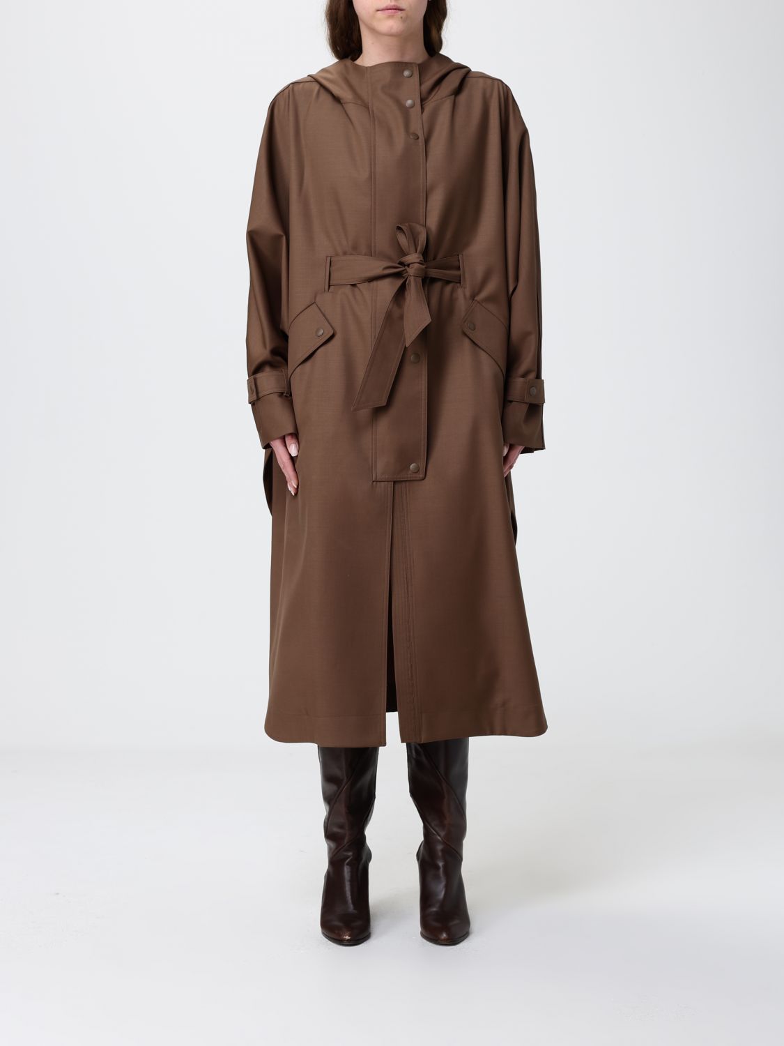 Max Mara Jacket Woman Brown MAX MARA