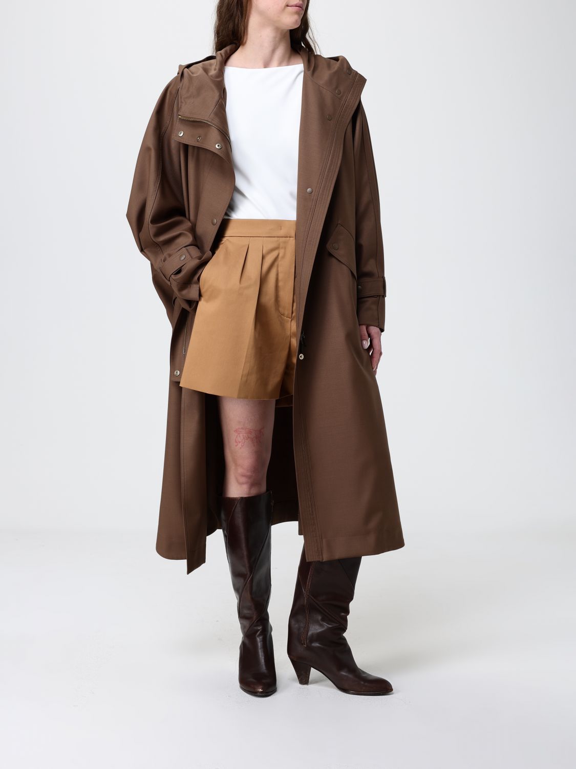 Max Mara Jacket Woman Brown MAX MARA