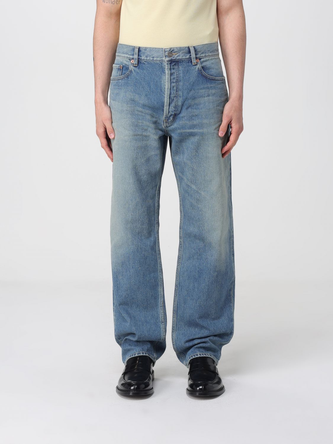 Saint Laurent Jeans Men Blue