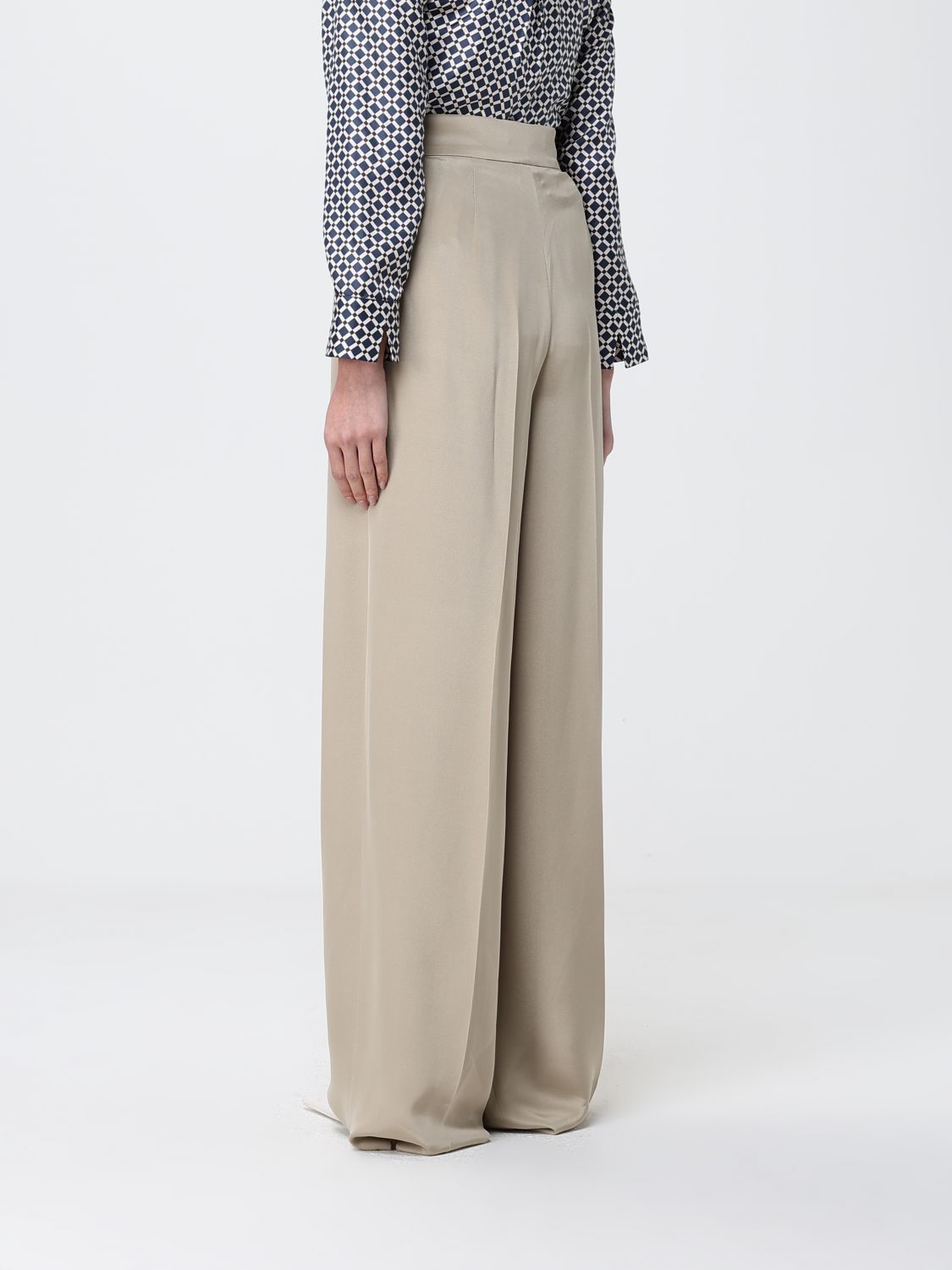 Max Mara Pants Woman Sand