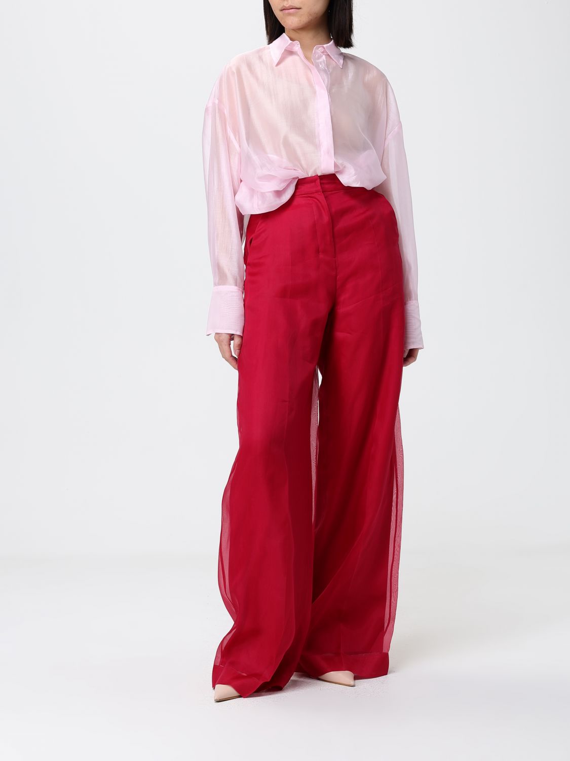 Max Mara Pants Woman Red MAX MARA