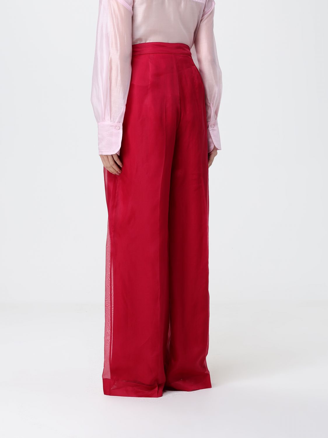 Max Mara Pants Woman Red MAX MARA