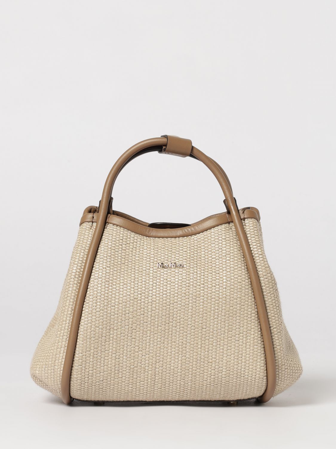 Max Mara Mini Bag Woman Grey MAX MARA