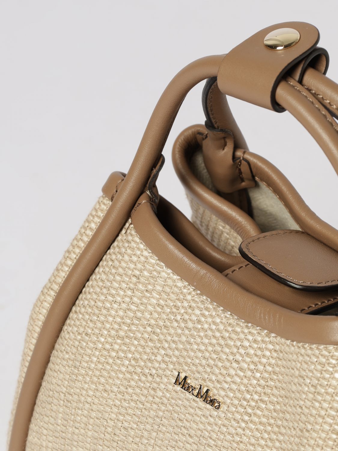Max Mara Mini Bag Woman Grey MAX MARA