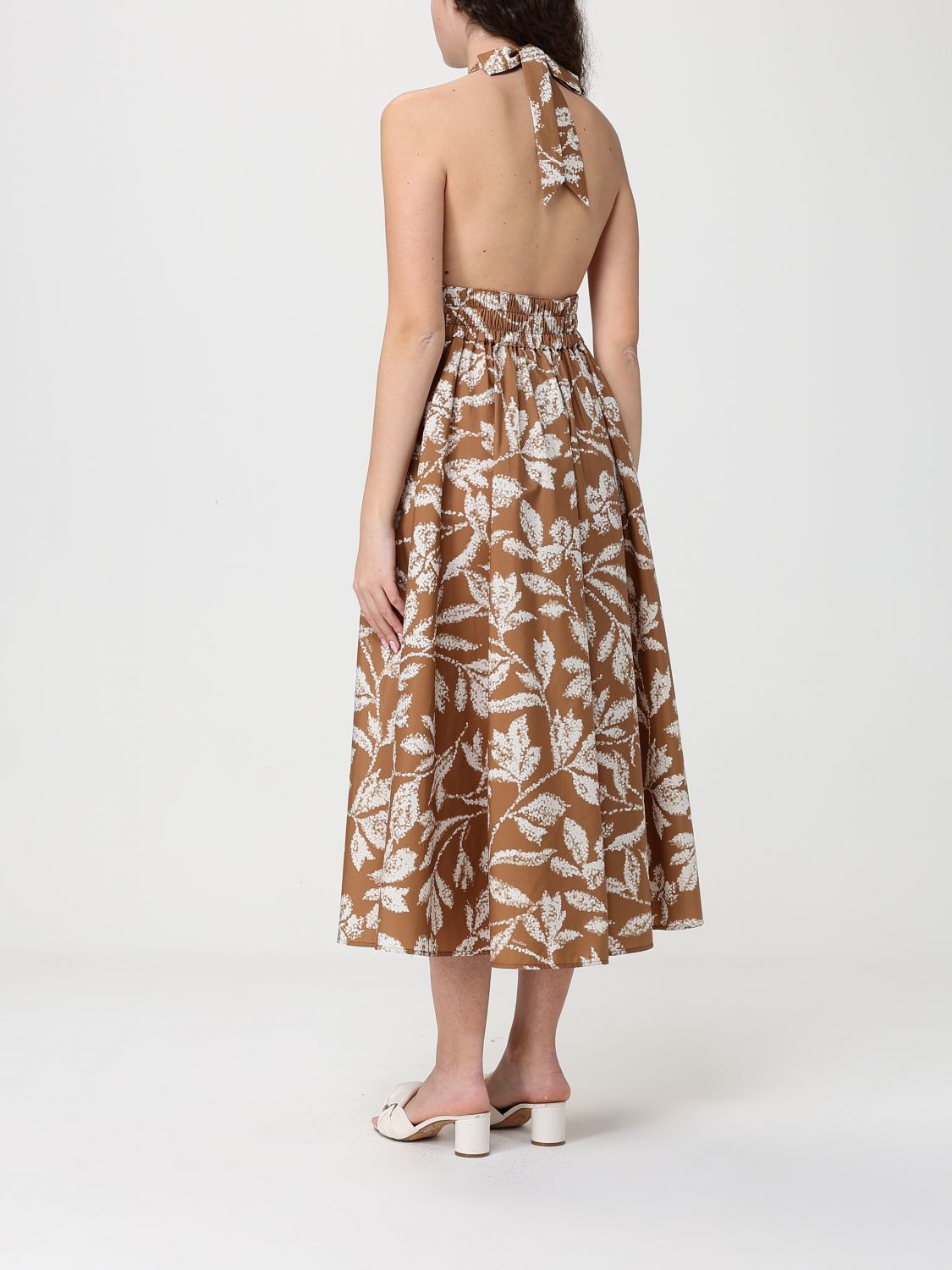 Max Mara Dress Woman Brown MAX MARA