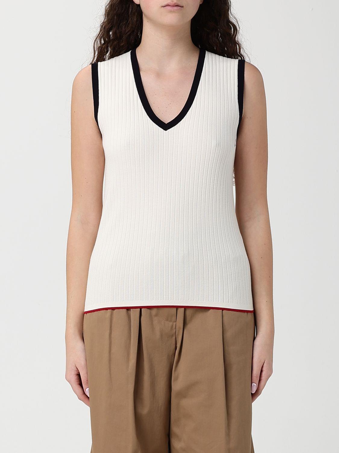 Max Mara Top Woman White MAX MARA