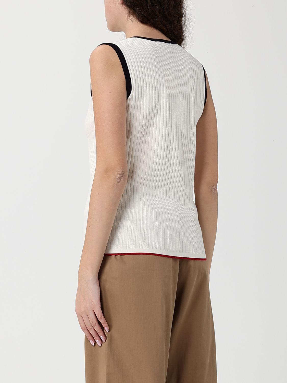 Max Mara Top Woman White MAX MARA