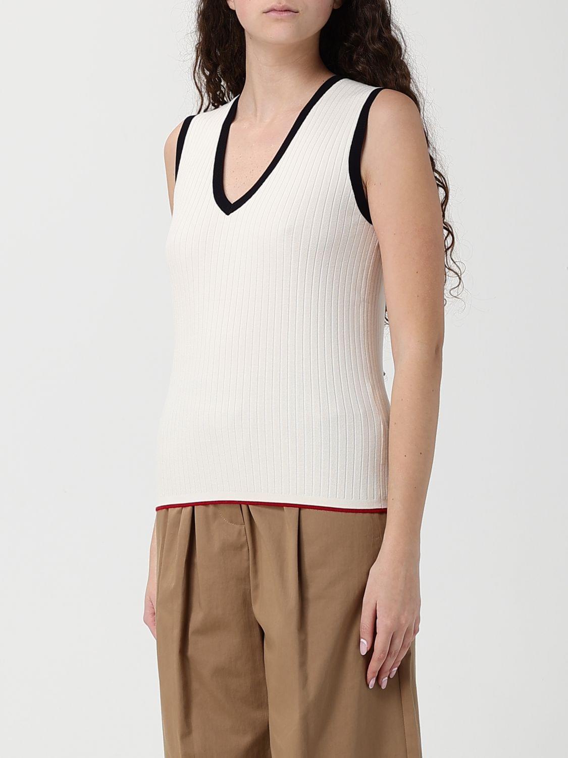 Max Mara Top Woman White MAX MARA