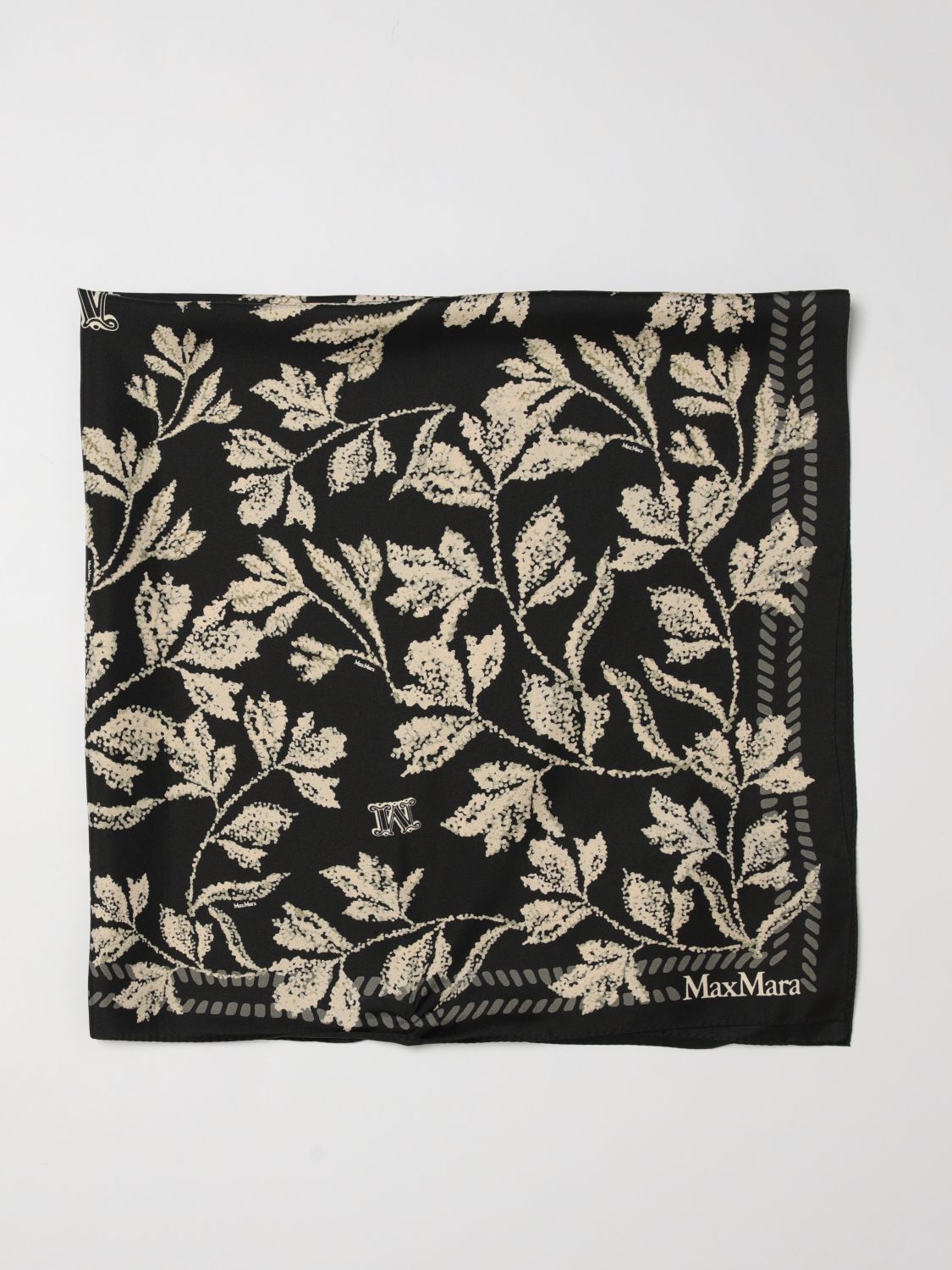 Max Mara Neck Scarf Woman Black MAX MARA