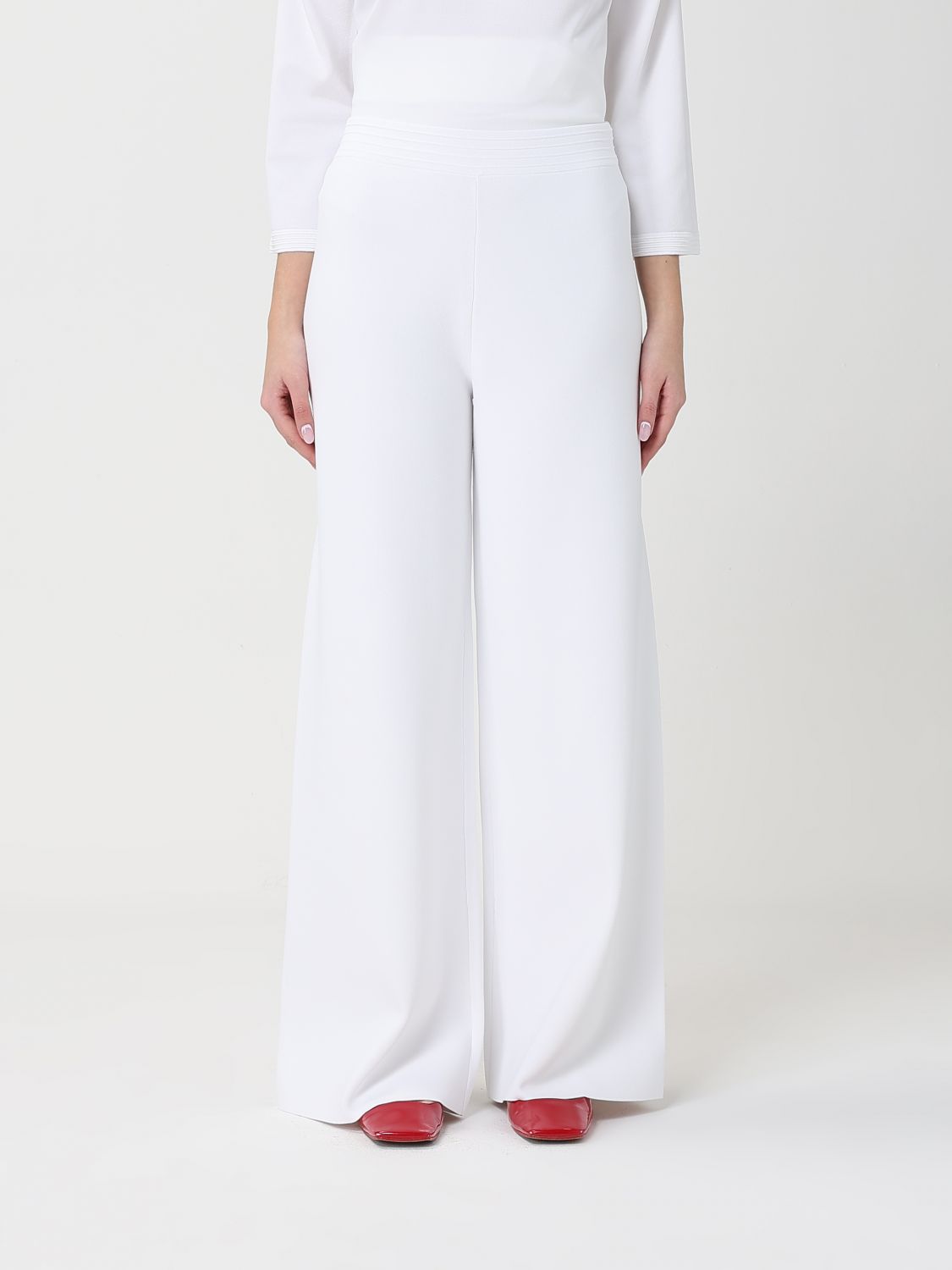 Max Mara Pants Woman White MAX MARA