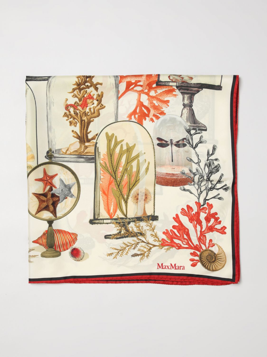 Max Mara Neck Scarf Woman Beige MAX MARA