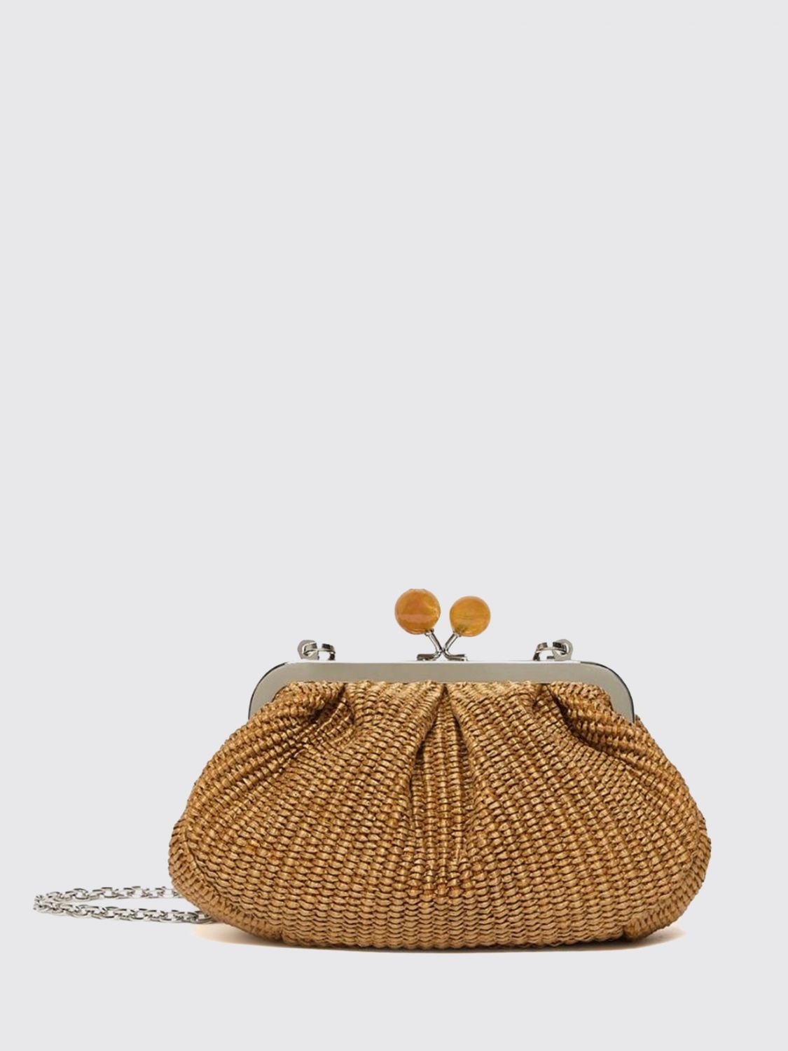 Weekend Max Mara Clutch Woman Brown WEEKEND MAX MARA