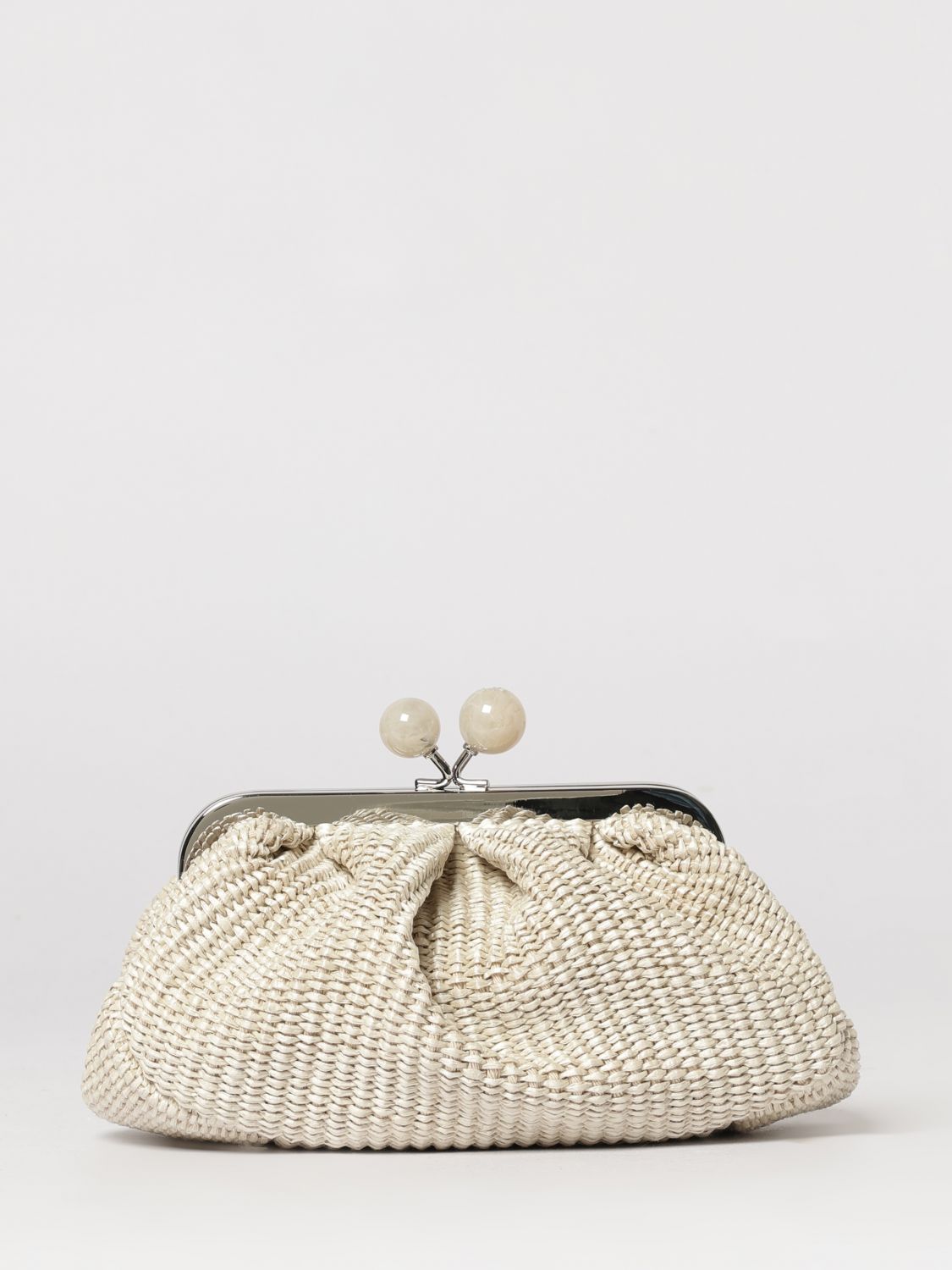 Weekend Max Mara Clutch Woman Dove Grey WEEKEND MAX MARA