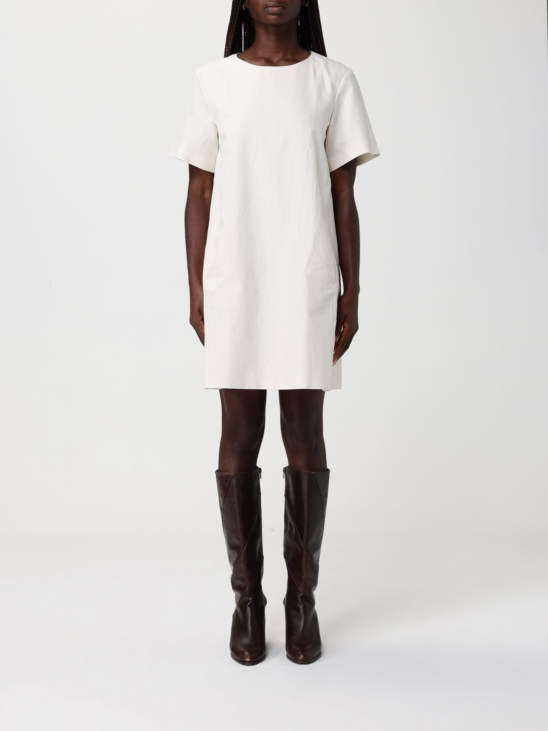 Weekend Max Mara Dress Woman Beige WEEKEND MAX MARA