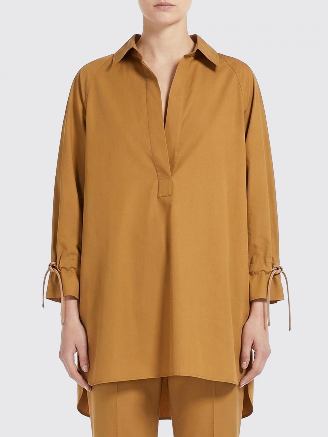 Max Mara Shirt Woman Brown MAX MARA
